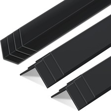 Sasylvia 10 Pcs Wall Corner Protector Guards, Vinyl 3/4 x 48 Inches Corner