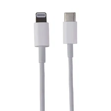 Apple (3.3-Foot) USB-C to  8-Pin Charge/Sync Cable - White (MK0X2AM/A)