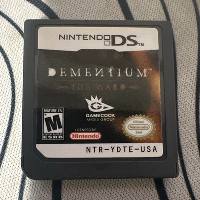 Gamecock Media Group Dementium: The Ward Nintendo DS M NTSC-U/C Horror