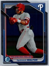 2024 Bowman #BCP-113 TayShaun Walton Chrome Prospects