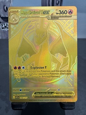 Mega Charizard Y ex 294/217 Ascended Heroes Near Mint