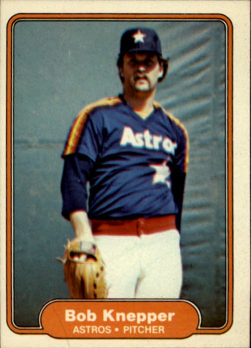 1982 Fleer #219 Bob Knepper - BB