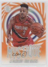 2019-20 Panini Illusions Mystique Orange CJ McCollum #12 fm0