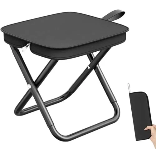 Mountaineering and Hiking Portable Stool, Ultra-Lightweight Collapsible Chair