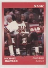1989-91 Star Ad Cards Michael Jordan (Red Border; Sitting) HOF 03rx