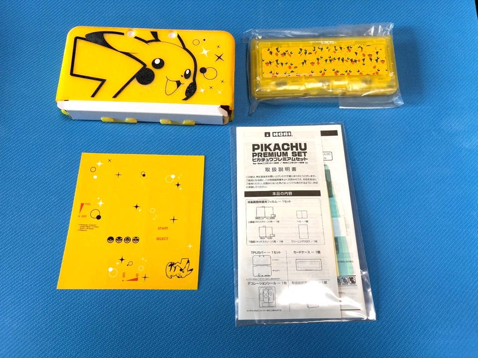 New 3DS Pikachu Premium Set AEON Limited Edition Case Nintendo - Image 3 of 4