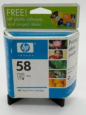 Genuine HP 58 Photo Ink Cartridge C6658AN Sealed Exp 2007 for HP 7150 7350 7550