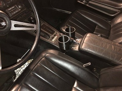 C3 Corvette Cup Holder Chevrolet Chevy - 3d Printed Black - C3 Vette