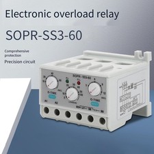 SOPRSS3220 Motor Protector Thermal Overload Relay with Adjustable Delay Time