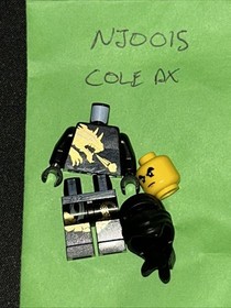 COLE Golden Weapons NJO0015 Lego Ninjago Minifigure From Set 2520