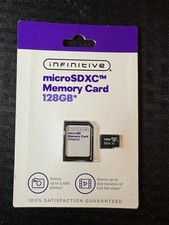 NEW - INFINITIVE INFINITIVE MICROSDXC 128 GB 128 GB MICROSDXC MEMORY CARD