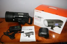 Godox AD600Pro 600Ws  Outdoor Li-ion Battery Studio Flash Excellent Condition