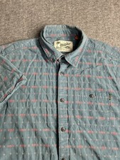 Howler Bros Short Sleeve Mens Small Button Up Western Aztec Sam Gabriel Cowboy