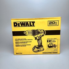 DeWalt DCD777D1 20V MAX Brushless Compact 1/2" Drill Kit 2Ah+Charger+Bag 🔧