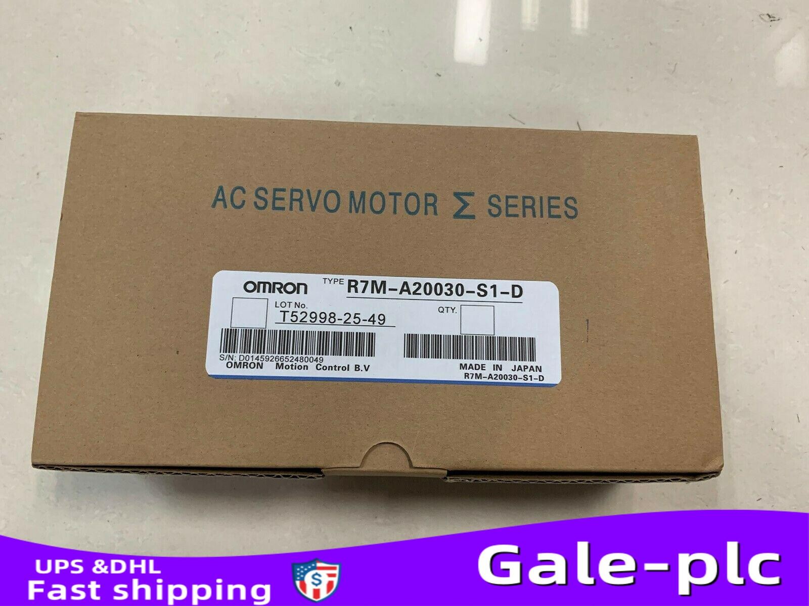 1PC New Omron R7M-A20030-S1-D Servo Motor In Box Fast Shipping