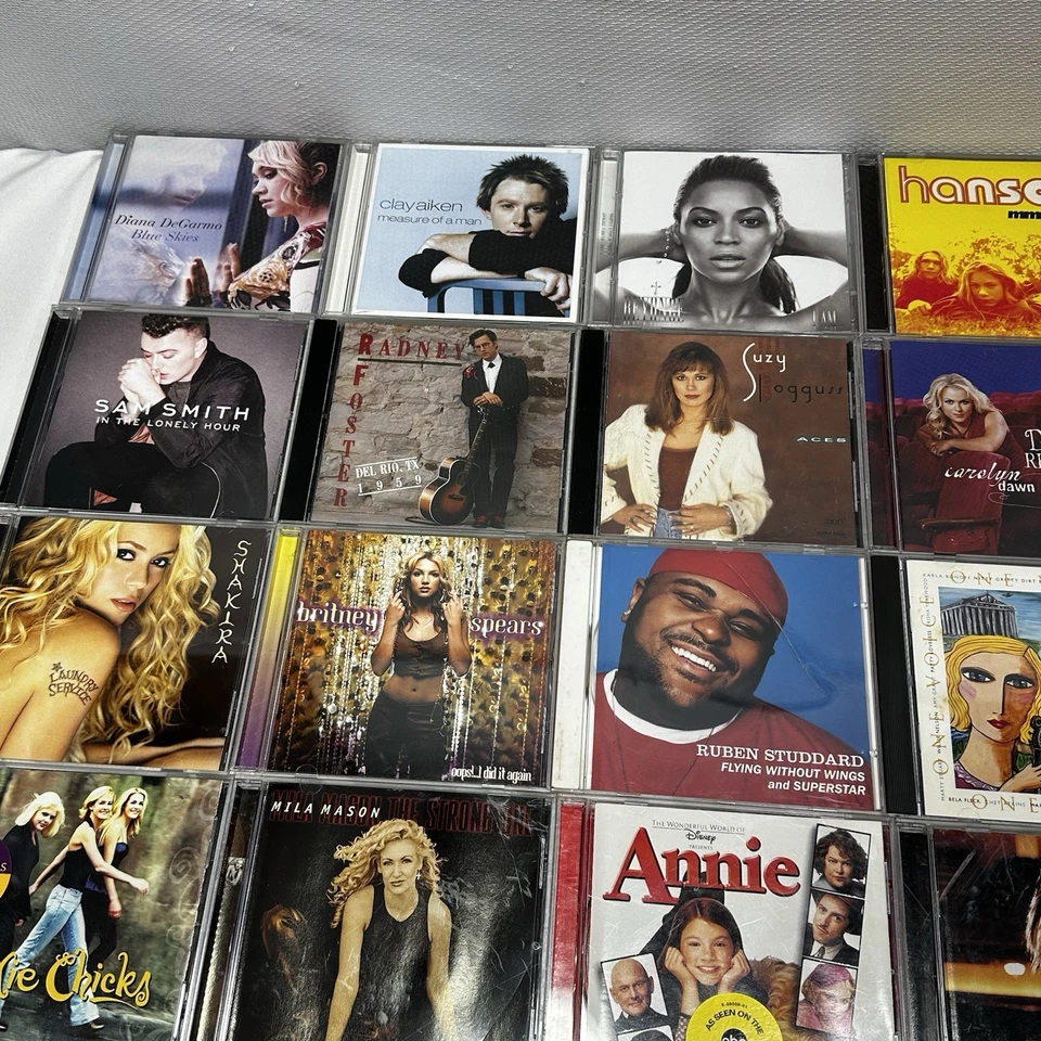 40+ Lot Mixed Title Various Genre Music CDs 90s 2000s Soft Rock Pop Country Foto 4 de 4
