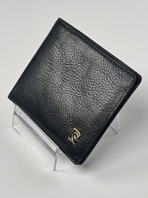 Roberta di Camerino Black Bifold Leather Wallet Compact