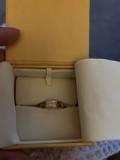 AUTH “F Is For Fendi” Ring SZ 8