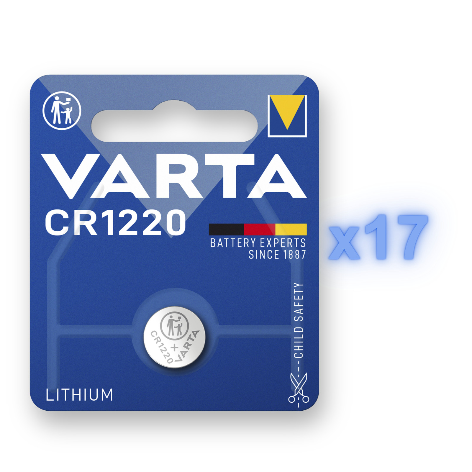 VARTA CR1220 1220 Batteries High Quality Lithium Cell 3V DL1220 *EXPIRY 08/2034*