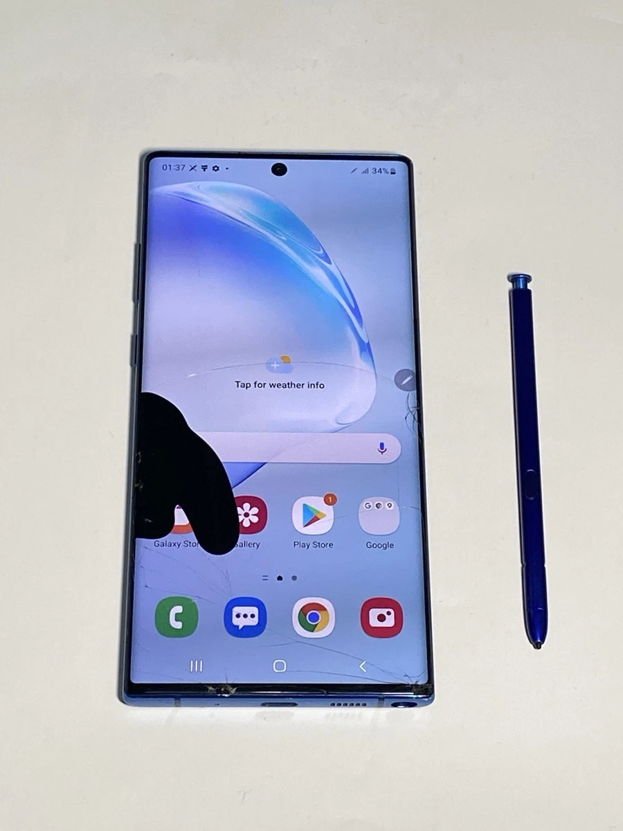 Samsung Galaxy Note 10+ 本体 ブルー Samsung Galaxy Note10+ Blue Mobile Phones & Smartphones for sale