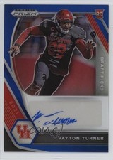 2021 Panini Prizm Draft Picks Blue 5/149 Payton Turner #DPA-PTU Auto hg6