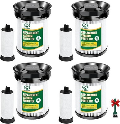 4 Pack Filter Replacement for Mie TriFlex HX1 HX1 Pro Part 11289902 Fine Dust