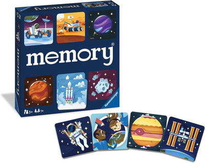 Ravensburger Space Memory Game - Engaging Cosmic Matching Game for Kids | Fun Ed