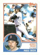 1983 Topps #295 Jerry Remy