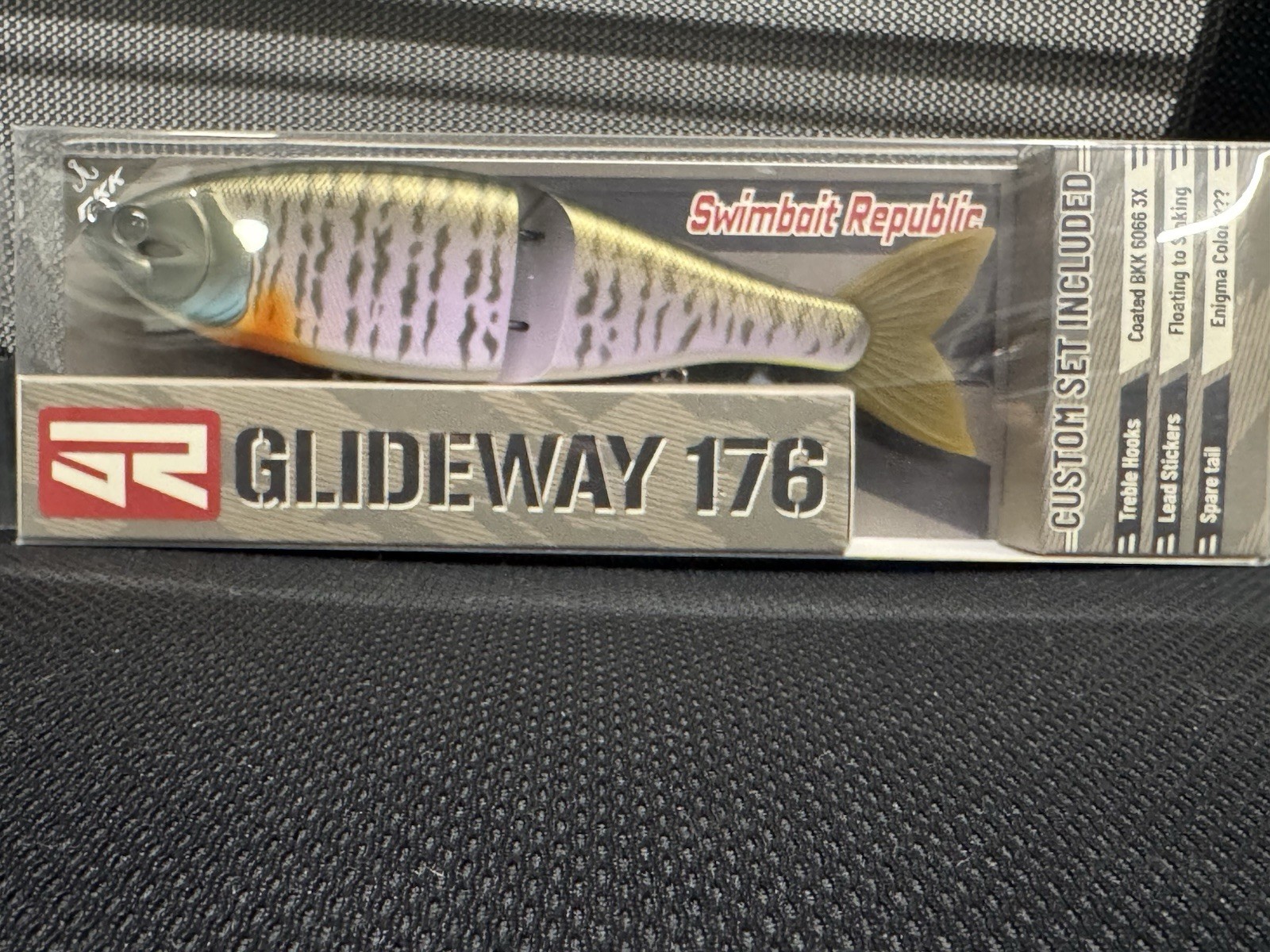 Glideway 176 Swimbait #25 BL8NKT OG X SWIMBAIT REPUBLIC (NEW) - Image 3