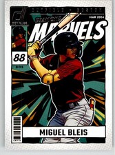 Miguel Bleis 2024 Donruss Diamond Marvels 4 Boston Red Sox