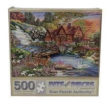 Bits and Pieces Enchanted Forest By Cory Carlson 500 Piece Puzzle, New & Sealed