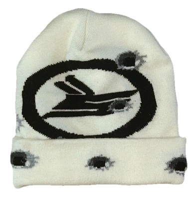 Sicko Ian Connor Bullet Hole Beanie White
