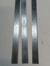 3 US Steel Flexible Scales (1) Lufkin No.2105, (1) General No.300, (1) Unbranded