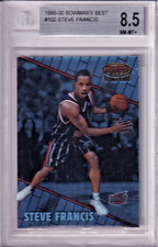 Steve Francis 1999-00 Bowman's Best #102 RC Rookie BGS 8.5