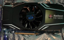 SAPPHIRE AMD ATI RADEON HD 5830 XTREME 1GB GDDR5 PCIE DP HDMI DVI VIDEO CARD GPU