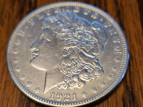 1921-S MORGAN DOLLAR AU+ W/VIDEO PRICED WAY BELOW MELT WITH FREE USA SHIP!!
