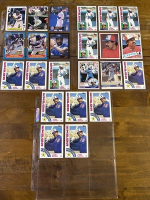 Andre Dawson Lot Of 23 Cards