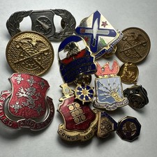VTG Pin & Badge Collection Military Government Service Award 13 Pieces 