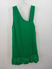Pre-Owned Alice + Olivia Green Size Medium Short Sleeveless Dress