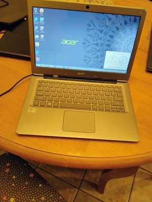 Acer Aspire S3 Laptop 4gb Ram Windows 10 320gb Sshd
