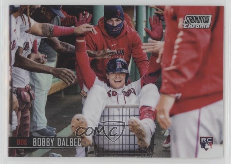 2021 Topps Stadium Club Chrome Refractor Bobby Dalbec #125 0f5t