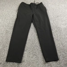 Banana Republic Pants Mens 35X32 Black Chino Trouser Performance Tech Golf Flex