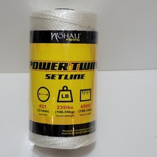 Wohali Fishing Heavy Duty Power Twine Setline 235lb test 650 FEET Also for DIY
