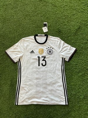 adidas Germany Men's Home Jersey 16/17 Legend Muller #13 - White