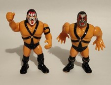 WWF Hasbro Demolition Ax And Smash Wrestling Figures WWE