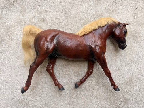 NICE Custom Vintage Breyer Horse Haired Morganglanz Glass Eyes Sorrel Chestnut