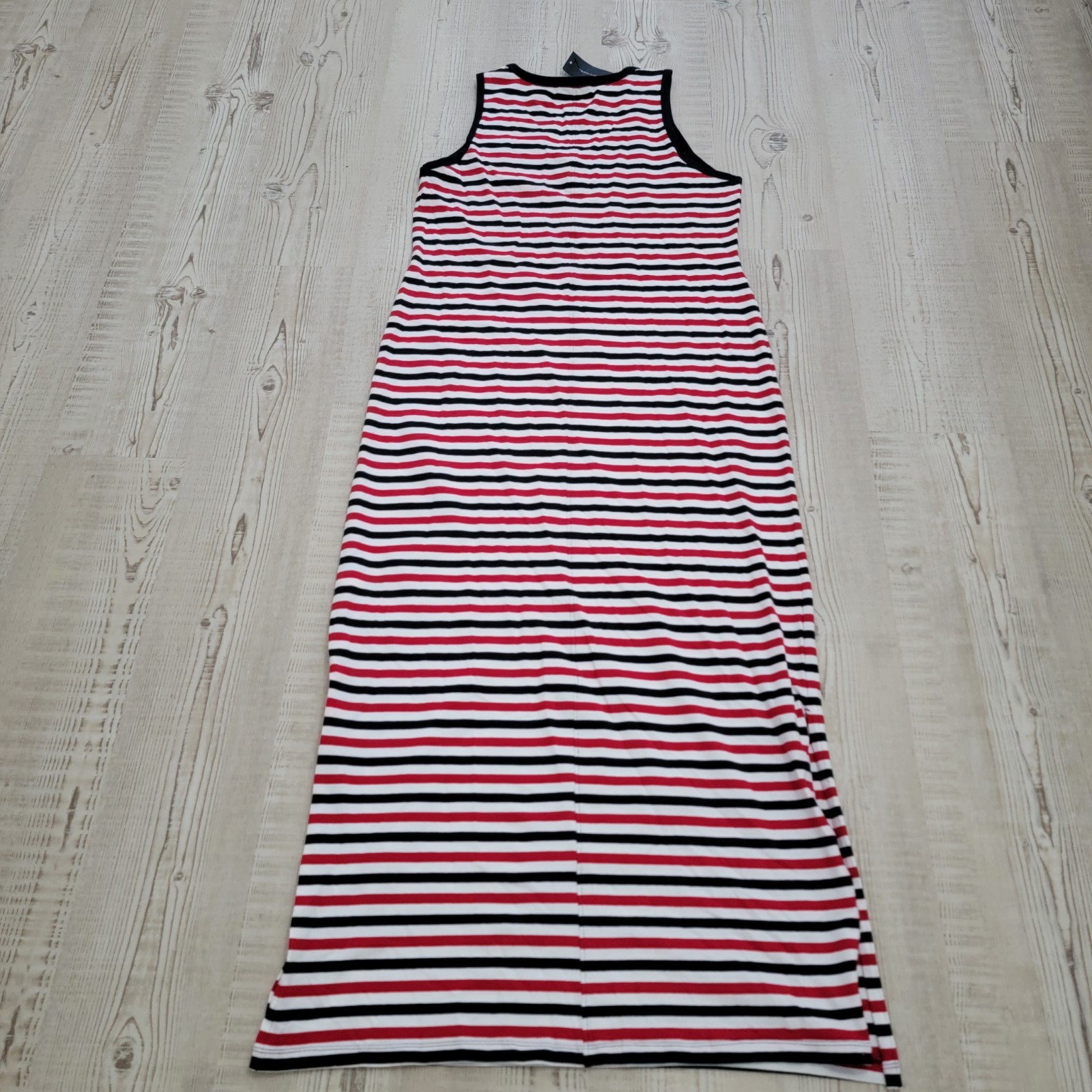 Tommy Hilfiger Striped Maxi Dress In Red, Blue And White thumbnail 8