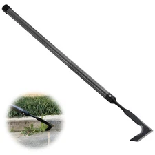 Crevice Weeding Tool 29Inch Long Handle Metal Crack Weeder