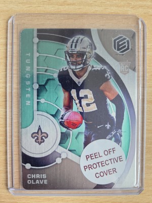 2022 Panini Elements Chris Olave New Orleans Saints Tungsten /74, Top-Zustand! 