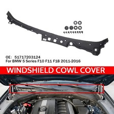 1x Gitter Abdeckung Frontscheibe Windlauf 51717203124 Für BMW 5er F10 F11 11-16